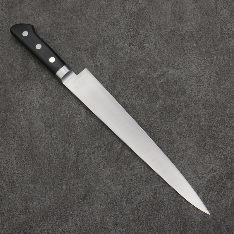 Sakai Takayuki [Para zurdos] Acero Japones Sujihiki 240mm Mango de Madera de Pakka Negra - Japanny-SP