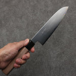 Kagekiyo Acero Chromax Santoku 180mm Mango de Nogal - Japanny-SP