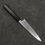 Kagekiyo Acero de Plata No.3 Petty-Utilitario 150mm Mango de Lacado Negro (Magnolia) - Japanny-SP