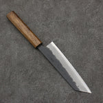 Oul Super Azul Nashiji Negro Bunka 170mm Mango de Roble - Japanny-SP