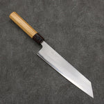 Oul Acero Blanco No.1 Kiritsuke Gyuto 210mm Mango de Keyaki (Olmo Japones) - Japanny-SP