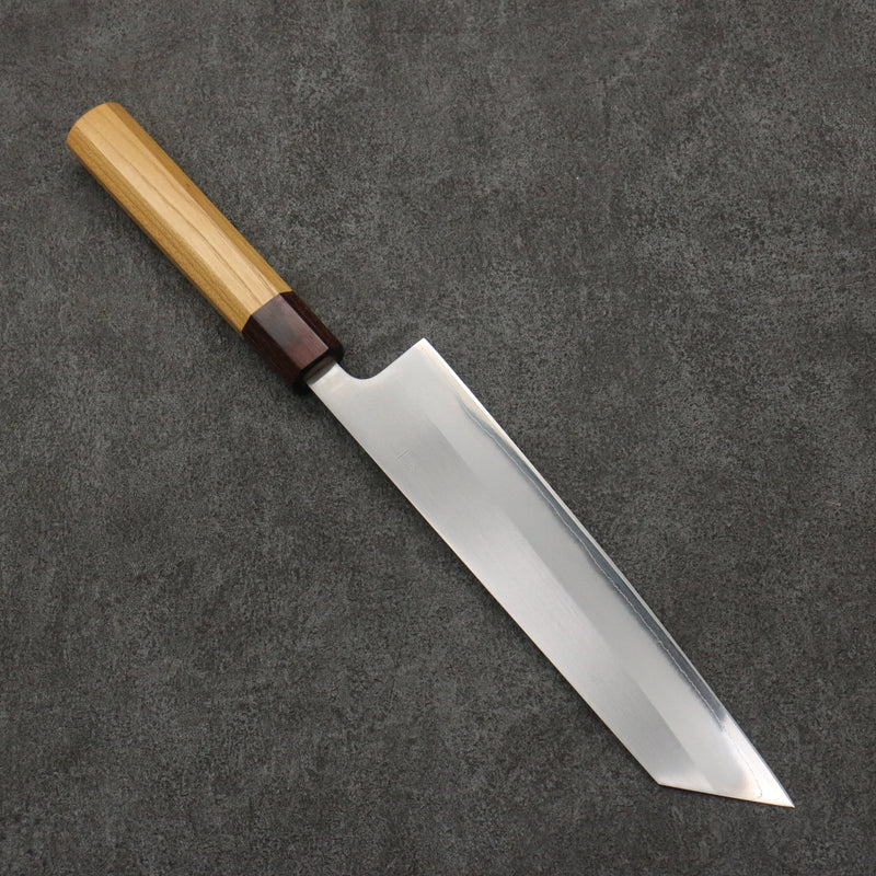 Oul Acero Blanco No.1 Kiritsuke Gyuto 210mm Mango de Keyaki (Olmo Japones) - Japanny-SP