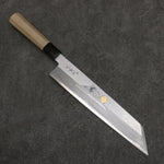 Sakai Takayuki Grabado bañado en oro de Kubota fuji y puesta de sol Acero Azul No.2 Kiritsuke Gyuto 270mm Mango de Magnolia (virola: Cuerno de búfalo de agua） - Japanny-SP