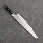 Seisuke AUS8 Martillado Gyuto 240mm Mango de Madera de Pakka Negra - Japanny-SP