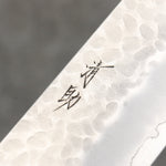 Seisuke AUS8 Martillado Gyuto 270mm Mango de Madera de Pakka Negra - Japanny-SP