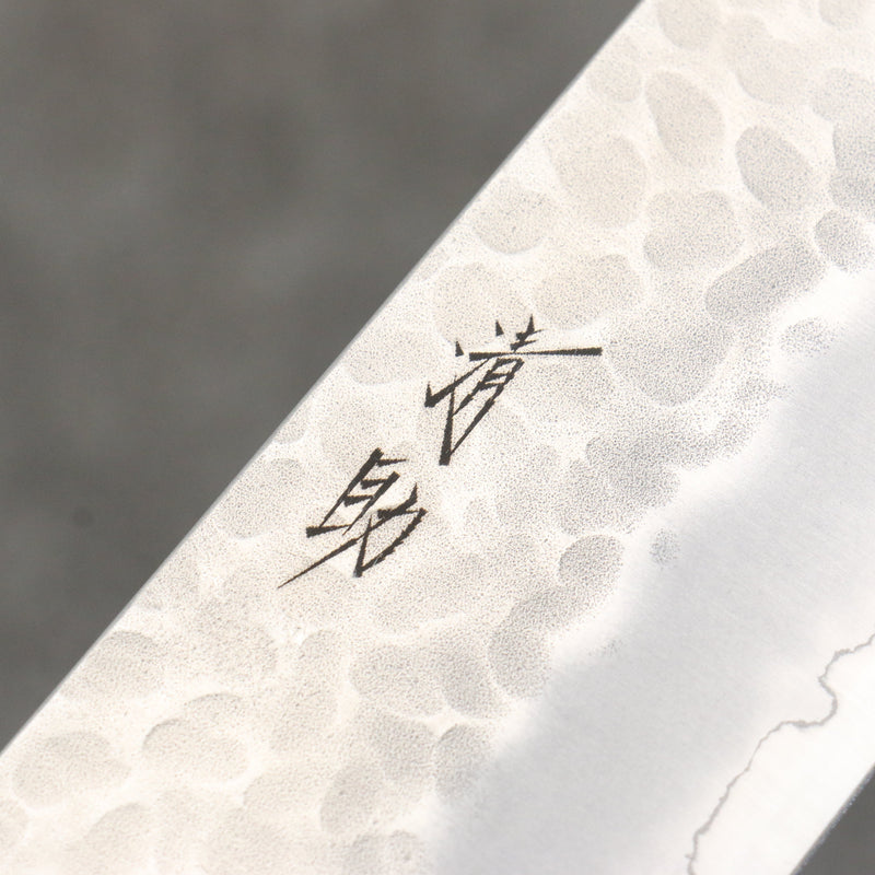 Seisuke AUS8 Martillado Gyuto 270mm Mango de Madera de Pakka Negra - Japanny-SP