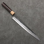 Seisuke Super Azul Nashiji Negro Sujihiki 270mm Mango de Palosanto (virola: madera de pakka blanco) - Japanny-SP