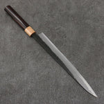 Seisuke Super Azul Nashiji Negro Sujihiki 270mm Mango de Palosanto (virola: madera de pakka blanco) - Japanny-SP