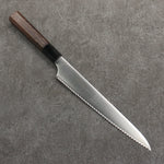 Seisuke Acero Inoxidable Cortador de pan 240mm Mango de Wenge - Japanny-SP