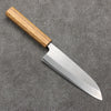 Seisuke SRS13 Cepillado verticalmente Santoku 165mm Mango de Roble - Japanny-SP