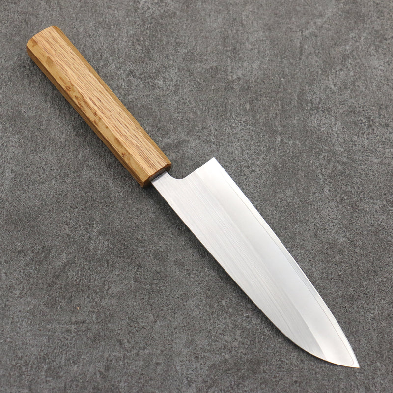 Seisuke SRS13 Cepillado verticalmente Santoku 165mm Mango de Roble - Japanny-SP