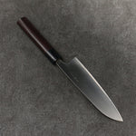 Seisuke Super Azul Santoku 165mm Mango de Palosanto (virola: madera de pakka negro) - Japanny-SP