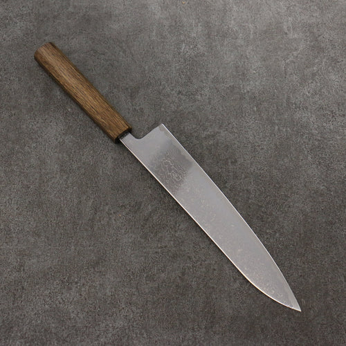 Seisuke VG10 Damasco con Terminado de Espejo Gyuto 240mm Mango de Roble - Japanny-SP