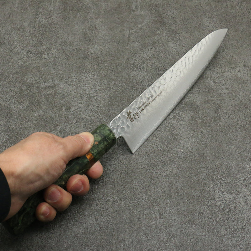 Sakai Takayuki VG10 Damasco de 33 Capas Gyuto Cuchillo Japones 240mm Mango de Madera estabilizada - Japanny-SP