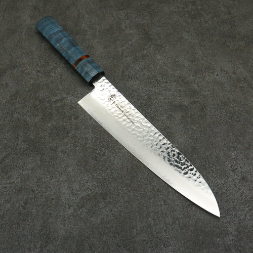 Sakai Takayuki VG10 Damasco de 33 Capas Gyuto Cuchillo Japones 210mm Mango de Madera estabilizada - Japanny-SP