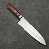 Kunihira Sairyu VG10 Damasco Gyuto Cuchillo Japones 180mm Mango de Caoba - Japanny-SP