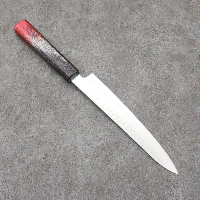 Sakai Takayuki Rinnou VG10 de 33 Capas Damasco Petty-Utilitario Cuchillo Japones 180mm Mango de Laquerado rojo - Japanny-SP