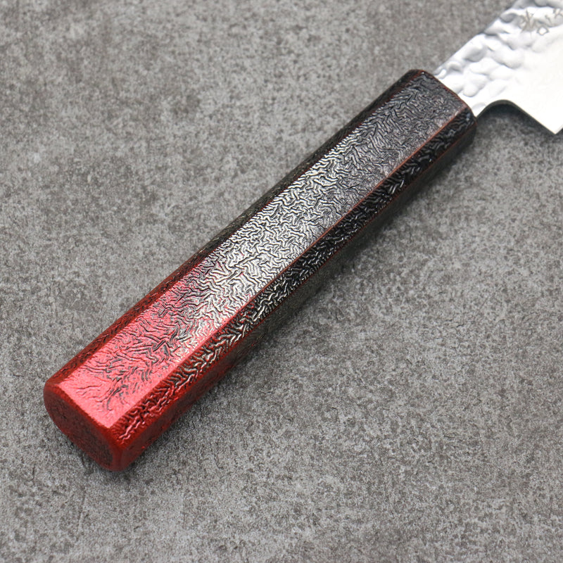 Sakai Takayuki Rinnou VG10 de 33 Capas Damasco Petty-Utilitario Cuchillo Japones 180mm Mango de Laquerado rojo - Japanny-SP