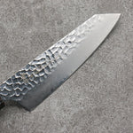 Sakai Takayuki Rinnou VG10 de 33 Capas Damasco Kengata Santoku Cuchillo Japones 160mm Mango de Mango Lacado Purpura - Japanny-SP