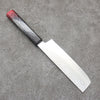 Sakai Takayuki Rinnou VG10 de 33 Capas Damasco Nakiri Cuchillo Japones 160mm Mango de Laquerado rojo - Japanny-SP