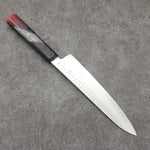 Sakai Takayuki Rinnou VG10 de 33 Capas Damasco Gyuto Cuchillo Japones 210mm Mango de Laquerado rojo - Japanny-SP