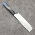 Sakai Takayuki Rinnou VG10 de 33 Capas Damasco Nakiri Cuchillo Japones 160mm Mango de Laca Negra - Japanny-SP