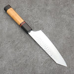 Sakai Takayuki VG10 de 33 Capas Damasco Kengata Santoku Cuchillo Japones 160mm Mango de flores de cerezo silvestres (dodecágono) - Japanny-SP