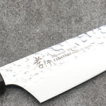 Sakai Takayuki VG10 de 33 Capas Damasco Kengata Santoku Cuchillo Japones 160mm Mango de flores de cerezo silvestres (dodecágono) - Japanny-SP