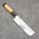 Sakai Takayuki VG10 de 33 Capas Damasco Nakiri Cuchillo Japones 170mm Mango de flores de cerezo silvestres (dodecágono) - Japanny-SP