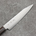 Seisuke Acero de Plata No.3 Kiritsuke Petty, Utilitario Cuchillo Japones 150mm Mango de Madera de ebano - Japanny-SP