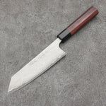 Nao Yamamoto VG10 Damasco Negro Bunka Cuchillo Japones 165mm Mango de Shitan - Japanny-SP