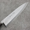 Hideo Kitaoka Acero Blanco No.2 Damasco Mioroshi Deba Cuchillo Japones 210mm Mango de Shitan - Japanny-SP