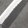 Nao Yamamoto Acero Azul Kurouchi Petty-Utilitario Cuchillo Japones 135mm Mango de Shitan (virola: madera de pakka negra) - Japanny-SP