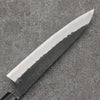 Nao Yamamoto Acero Azul Kurouchi Petty-Utilitario Cuchillo Japones 160mm Mango de Shitan (virola: madera de pakka negra) - Japanny-SP