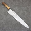 Hideo Kitaoka Acero Blanco No.2 Damasco Mioroshi Deba Cuchillo Japones 300mm Mango de Arce quemado - Japanny-SP