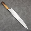 Hideo Kitaoka Acero Blanco No.2 Damasco Mioroshi Deba Cuchillo Japones 300mm Mango de Arce quemado - Japanny-SP