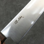 Seisuke SLD Terminado Migaki Pulido Santoku 180mm Mango de Madera de Pakka Cafe - Japanny-SP