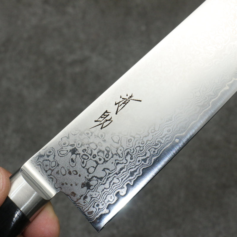 Seisuke VG10 de 33 Capas Damasco con Terminado de Espejo Kiritsuke Gyuto 210mm Mango de Madera de Pakka Negra - Japanny-SP