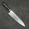 Seisuke Seiten Molibdeno Gyuto 180mm Mango de azul marino de pakka negra - Japanny-SP