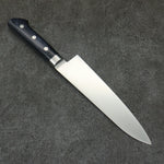 Seisuke Seiten Molibdeno Gyuto 180mm Mango de azul marino de pakka negra - Japanny-SP