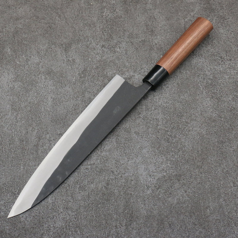 Nao Yamamoto Acero Azul Kurouchi Gyuto 240mm Mango de Nogal - Japanny-SP