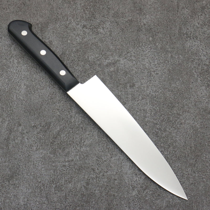 Sakai Takayuki Molibdeno Terminado Migaki Gyuto 180mm Mango de PC (plastico) Negro - Japanny-SP