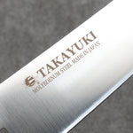 Sakai Takayuki Molibdeno Terminado Migaki Gyuto 210mm Mango de PC (plastico) Negro - Japanny-SP