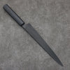 Sakai Takayuki Kurokage VG10 Martillado Cubierto de Teflon Sujihiki 240mm Mango de Lacado Negro - Japanny-SP