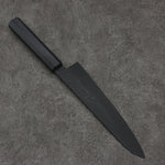 Sakai Takayuki Kurokage VG10 Martillado Cubierto de Teflon Gyuto 210mm Mango de Lacado Negro - Japanny-SP