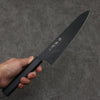 Sakai Takayuki Kurokage VG10 Martillado Cubierto de Teflon Gyuto 210mm Mango de Lacado Negro - Japanny-SP