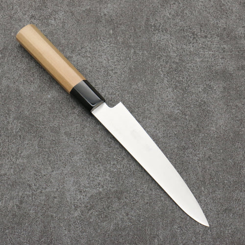 Seisuke Blue Super Migaki Polish Finish Petty-Utility  150mm Walnut Handle 