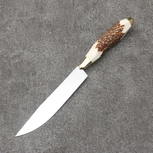 Meguru Stainless Steel Steak  Stag Handle 