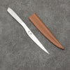 Seisuke Ryujin Acero Inoxidable cuchillo de papel 100mm Mango de Inoxidable  con Funda - Japanny-SP