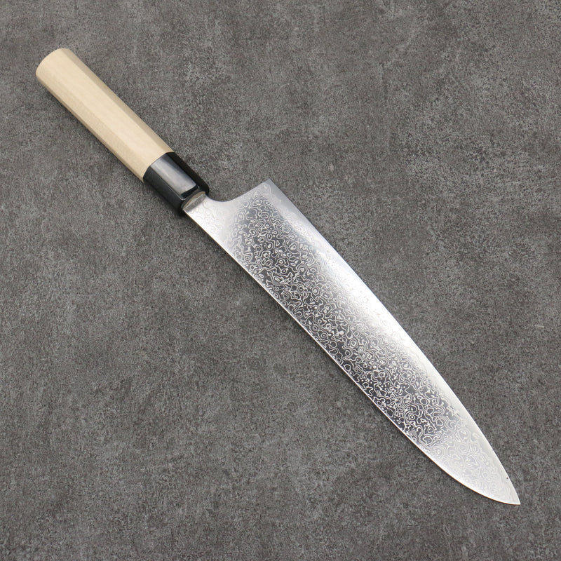 Seisuke SG2 Damasco Gyuto 240mm Mango de Magnolia - Japanny-SP